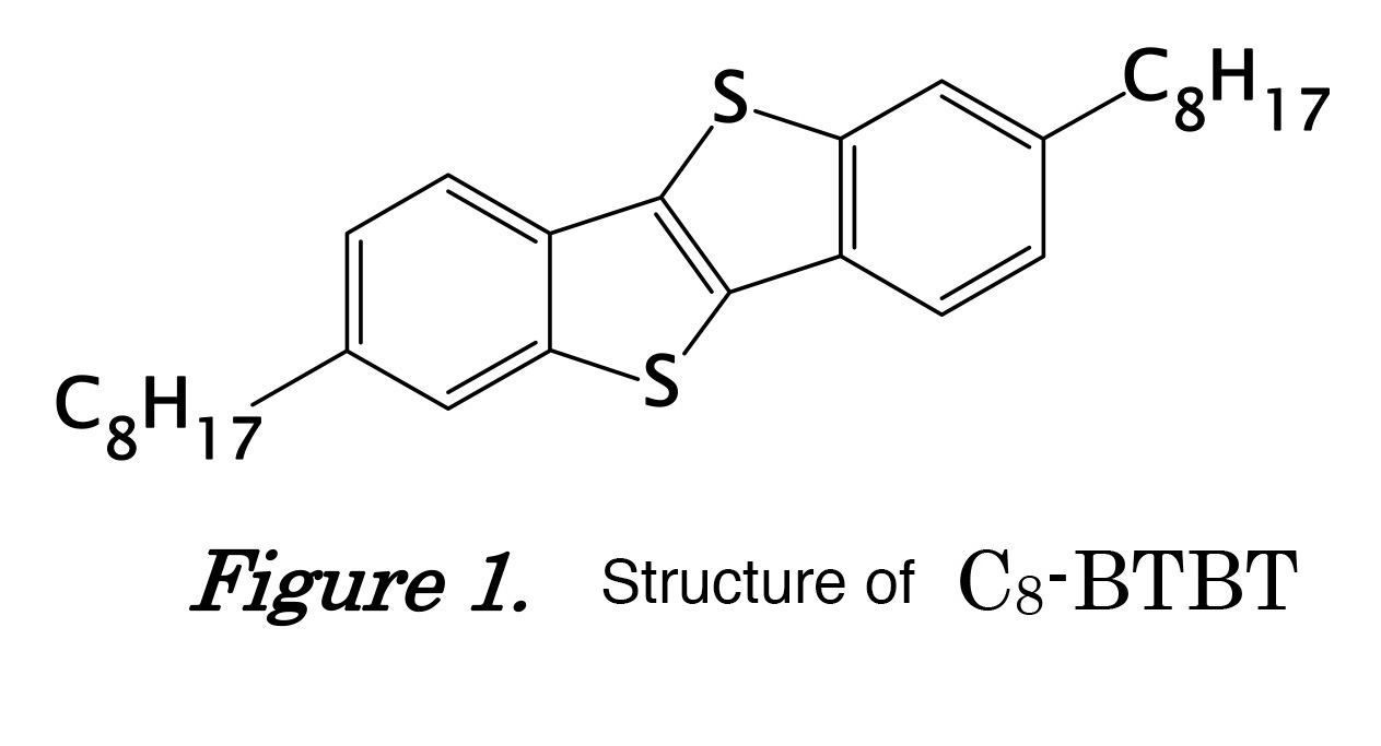Figure 1. Structure of C8-BTBT